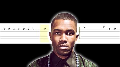 Chanel Chords, Guitar Tab, & Lyrics by Frank Ocean .